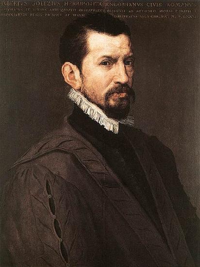 Anthonis Mor Portrait of Hubert Goltzius